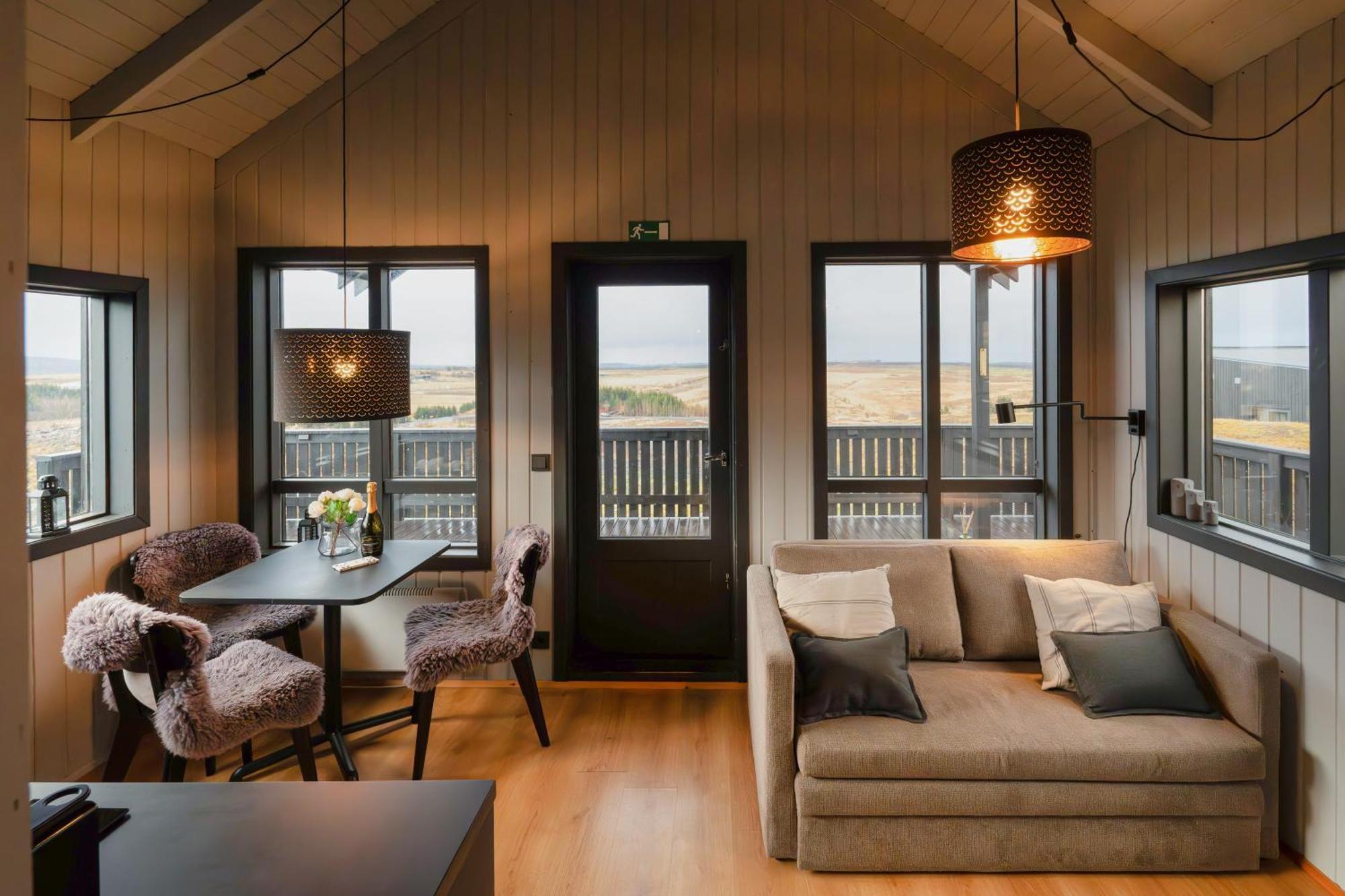Cozy Cabin Near Golden Circle With Panoramic Views Mosfellsbaer Exterior foto